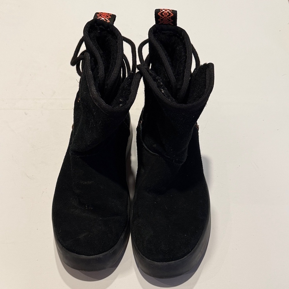 UGG Black Lace Up Women's Boots